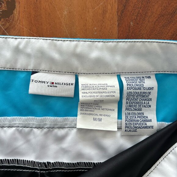 Tommy Hilfiger Women's Shorts Women's Swim Shorts Size M - Picture 3 of 4
